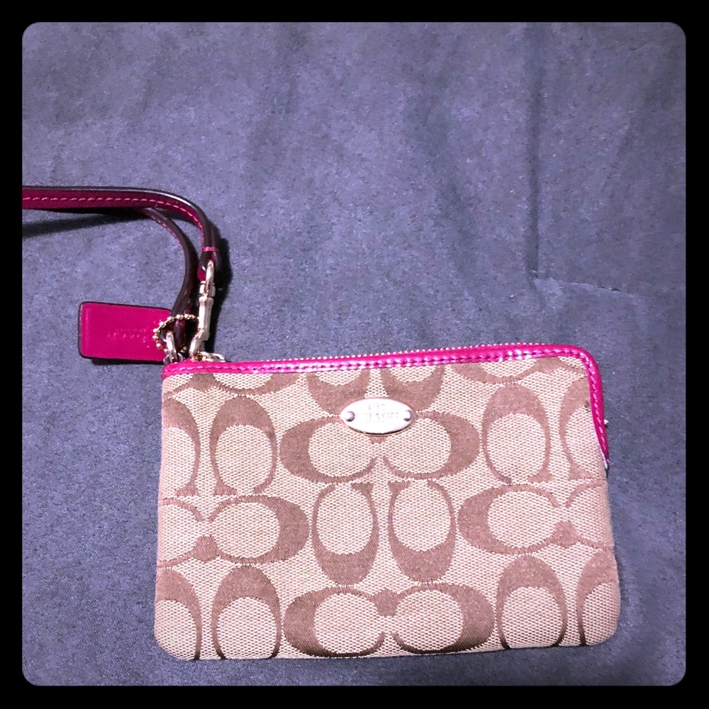 Coach wristlet